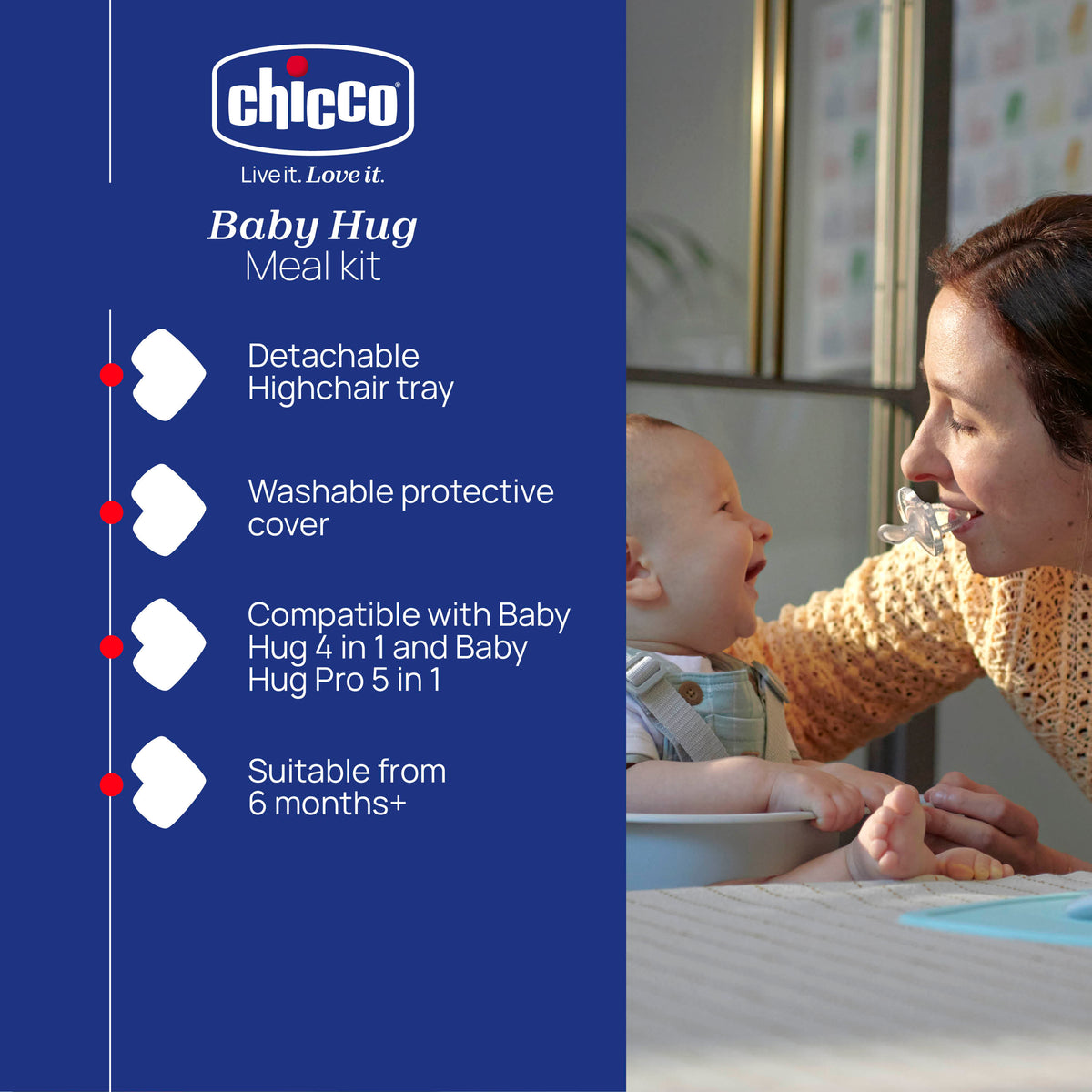 Chicco Baby Hug 4-In-1 Meal Kit