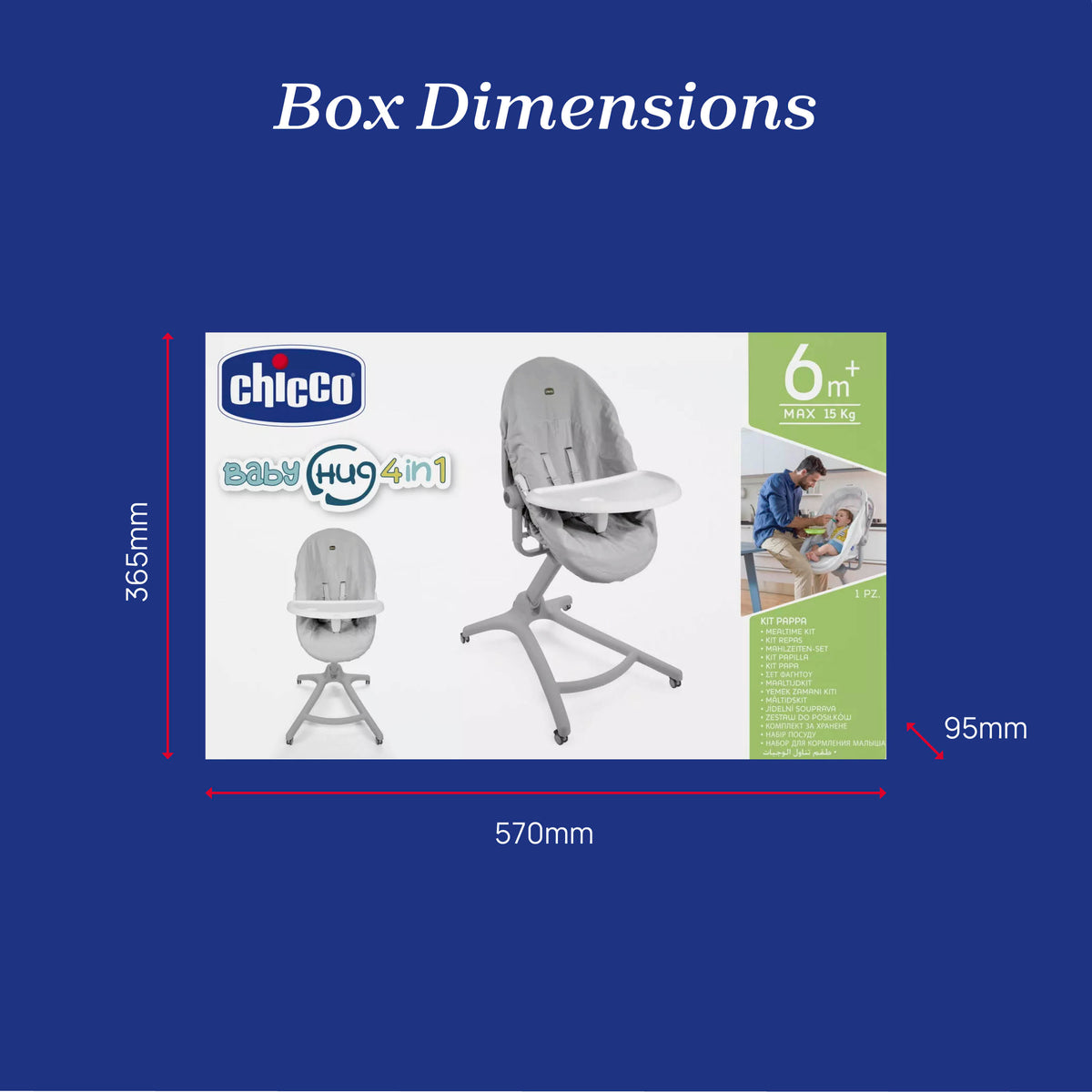Chicco Baby Hug 4-In-1 Meal Kit