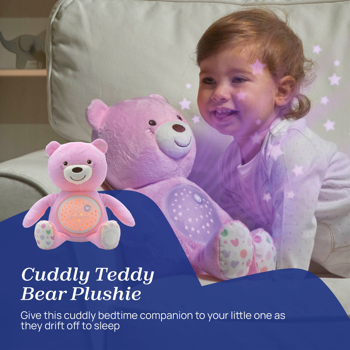 Chicco First Dreams Baby Bear Plush And Projector