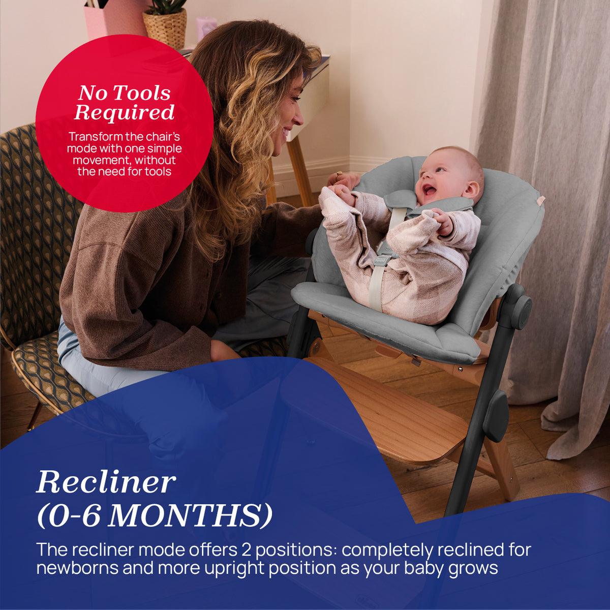 Chicco Meraviglia 4-In-1 Highchair