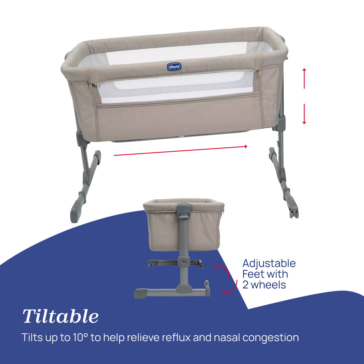 Chicco Next2Me Essential Bedside Crib