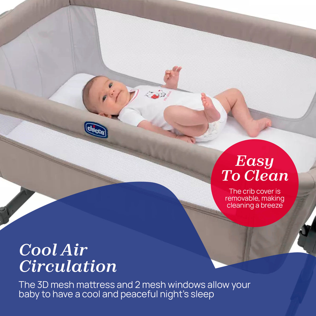 Chicco Next2Me Essential Bedside Crib