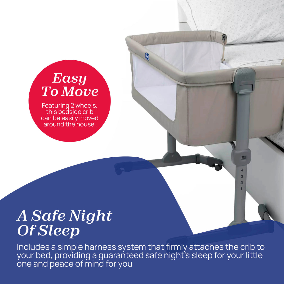 Chicco Next2Me Essential Bedside Crib