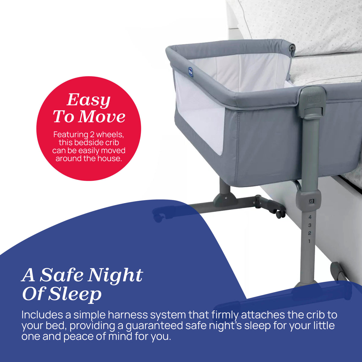 Chicco Next2Me Essential Bedside Crib