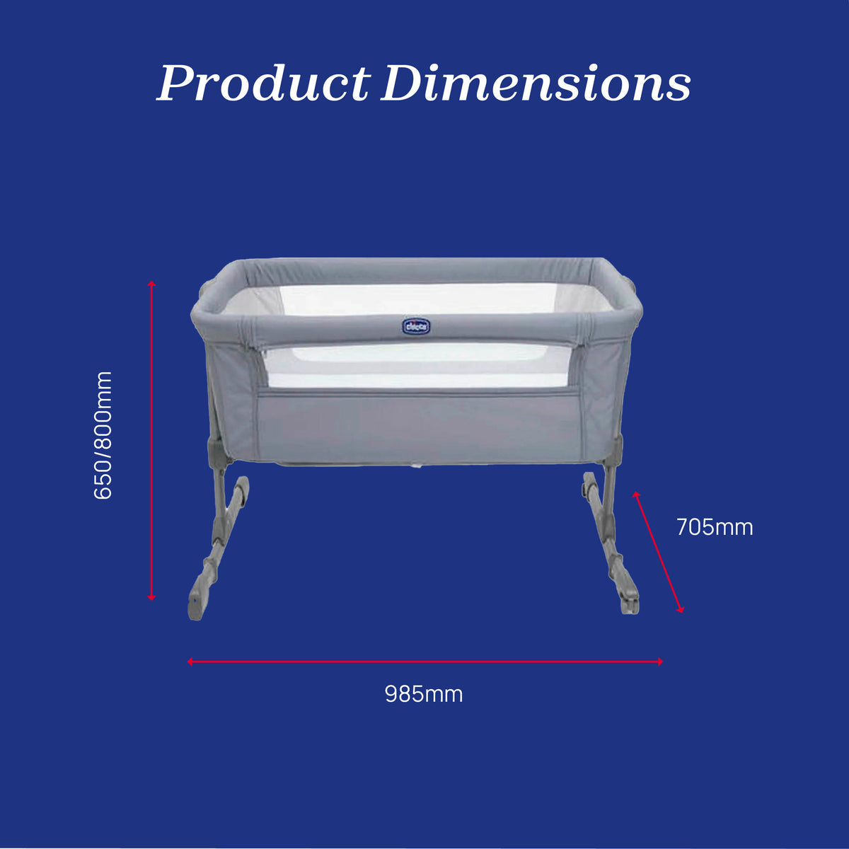 Chicco Next2Me Essential Bedside Crib