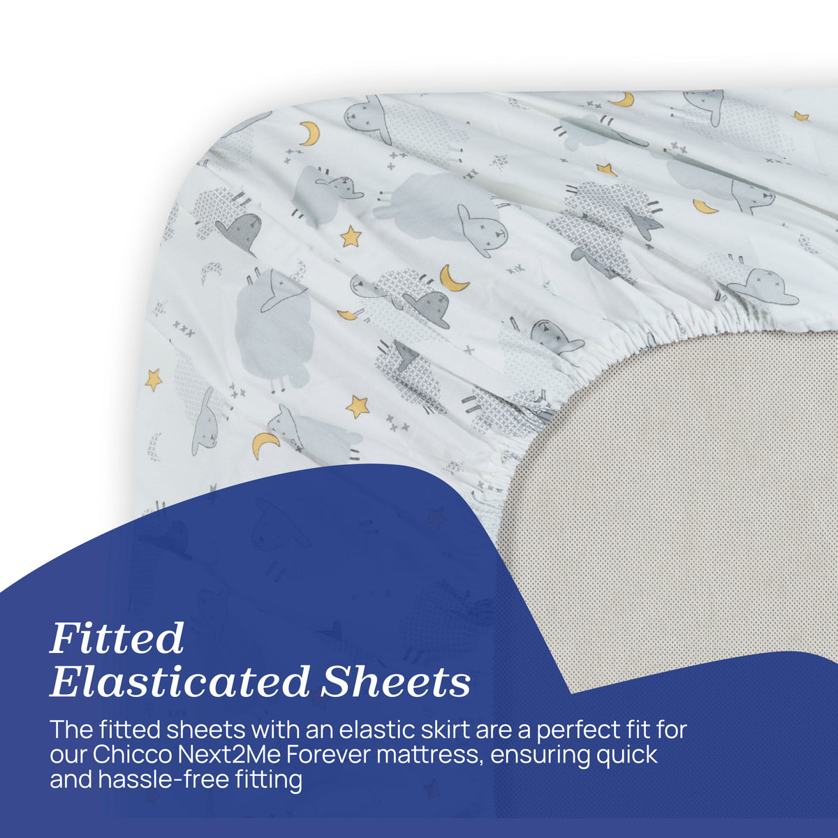 Chicco Next2Me Forever Crib Sheets (2-Piece)
