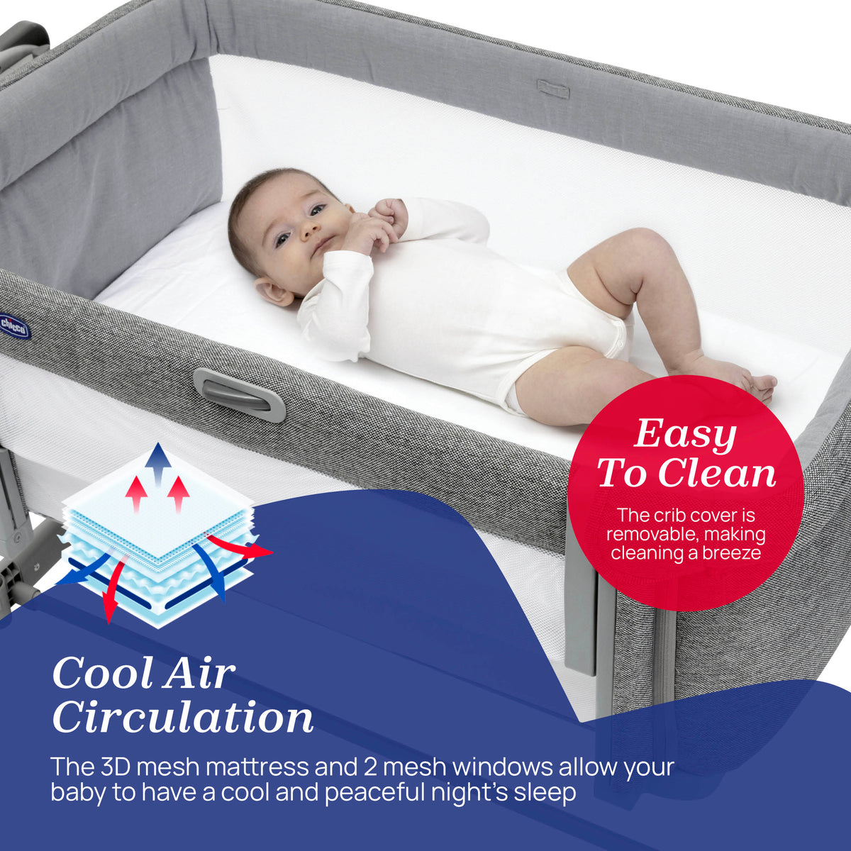 Chicco Next2Me Magic Evo Bedside Crib