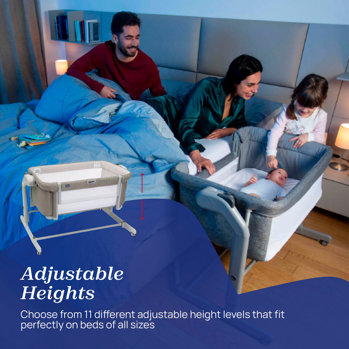 Chicco Next2Me Magic Evo Bedside Crib