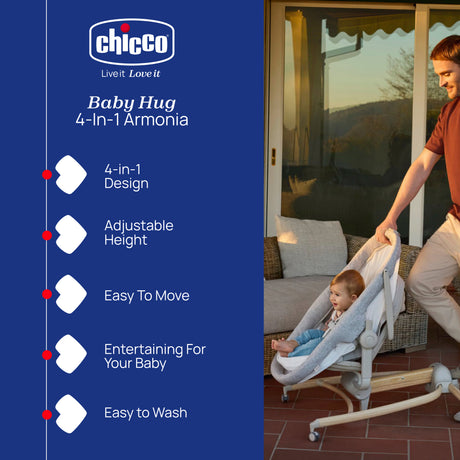 Chicco Baby Hug 4-In-1 Armonia