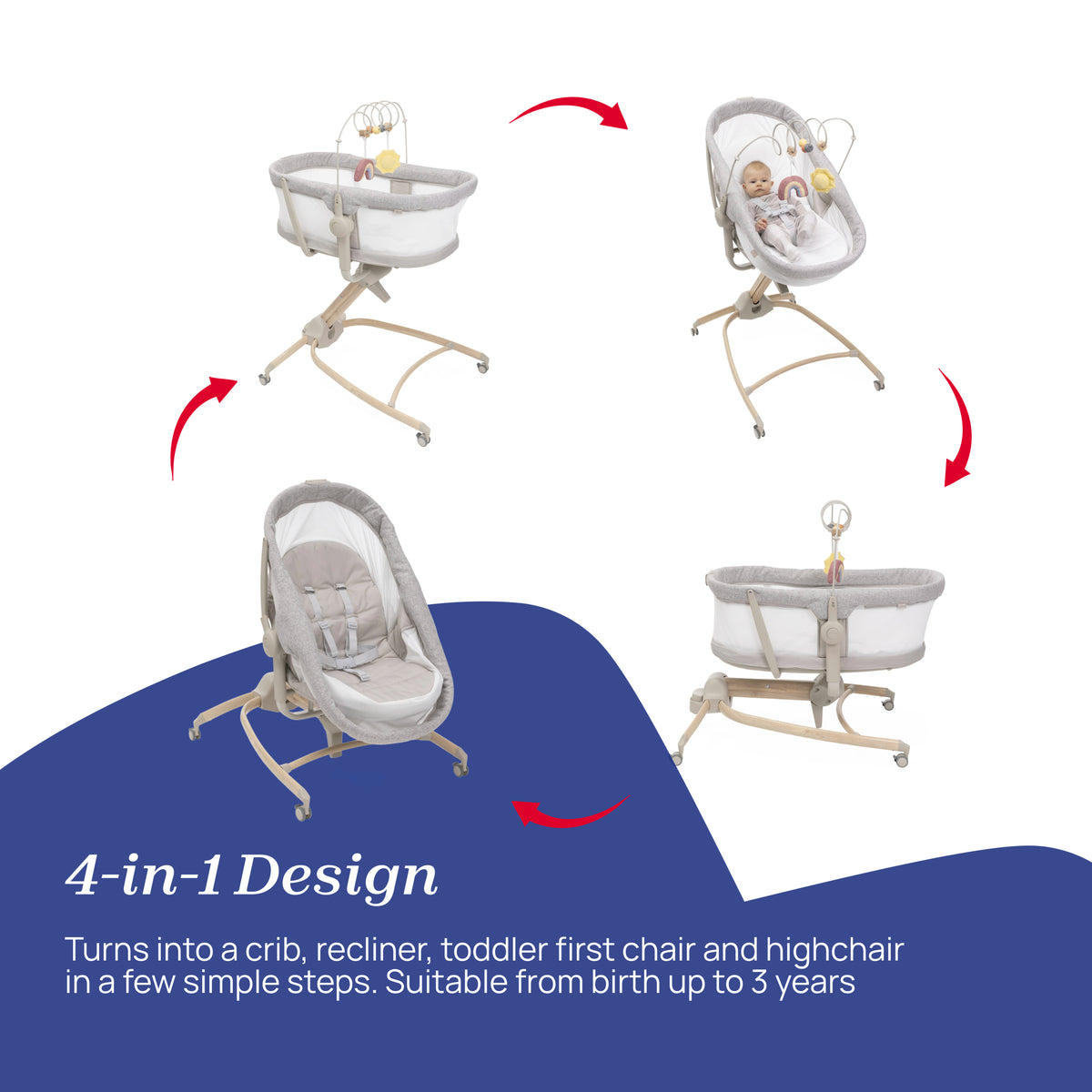 Chicco Baby Hug 4-In-1 Armonia