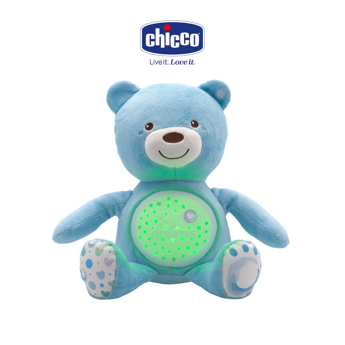 Chicco First Dreams Baby Bear Plush And Projector