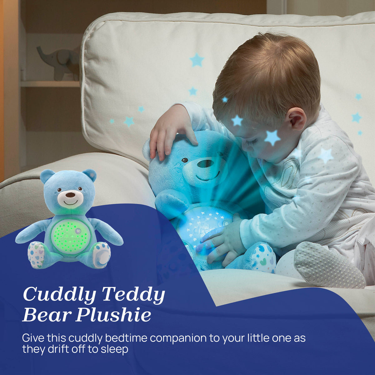 Chicco First Dreams Baby Bear Plush And Projector