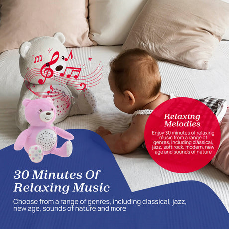 Chicco First Dreams Baby Bear Plush And Projector