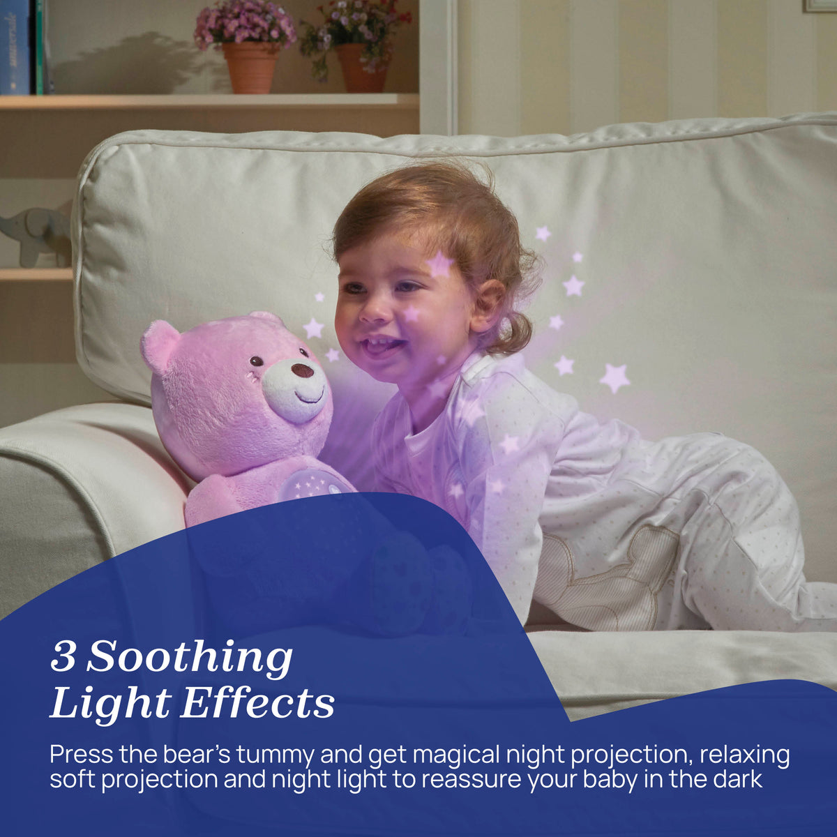 Chicco First Dreams Baby Bear Plush And Projector