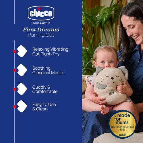 Chicco First Dreams Purring Cat
