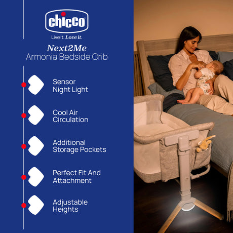 Chicco Next2Me Armonia Bedside Crib