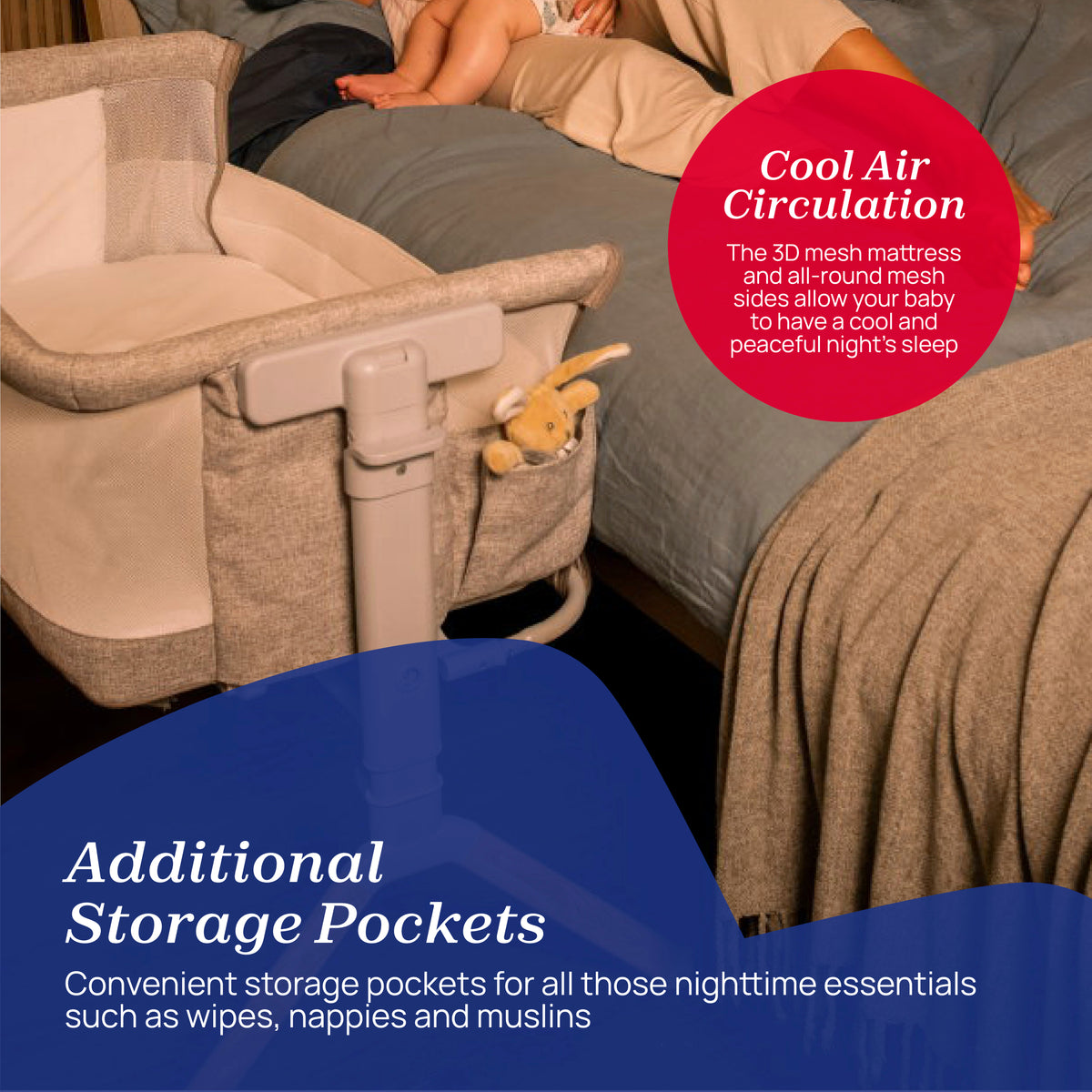 Chicco Next2Me Armonia Bedside Crib
