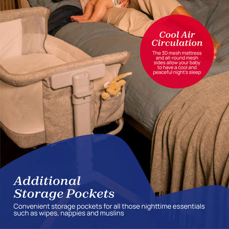 Chicco Next2Me Armonia Bedside Crib