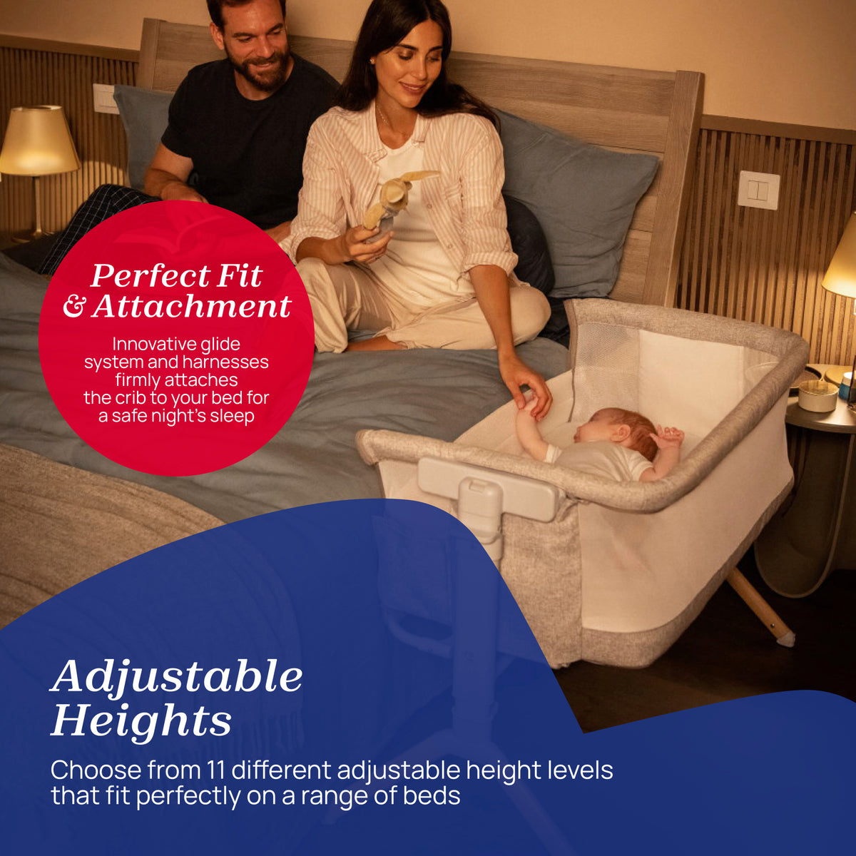 Chicco Next2Me Armonia Bedside Crib