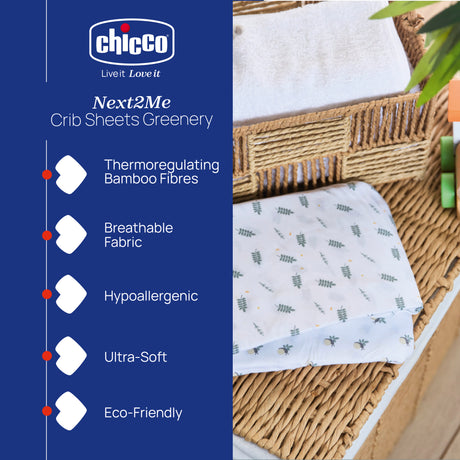 Chicco Next2Me Crib Sheets (2-Piece)