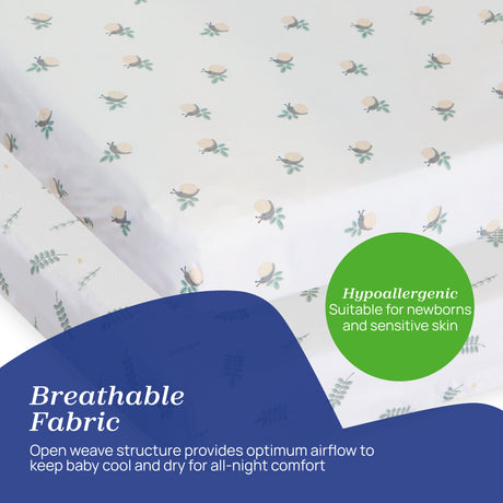 Chicco Next2Me Crib Sheets (2-Piece)