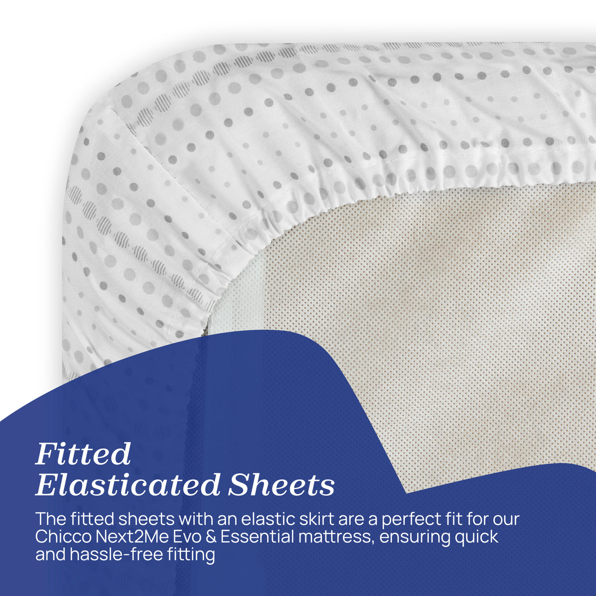 Chicco Next2Me Crib Sheets (2-Piece)