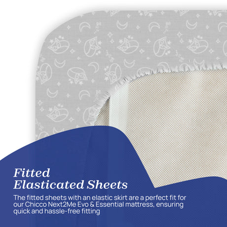 Chicco Next2Me Crib Sheets (2-Piece)