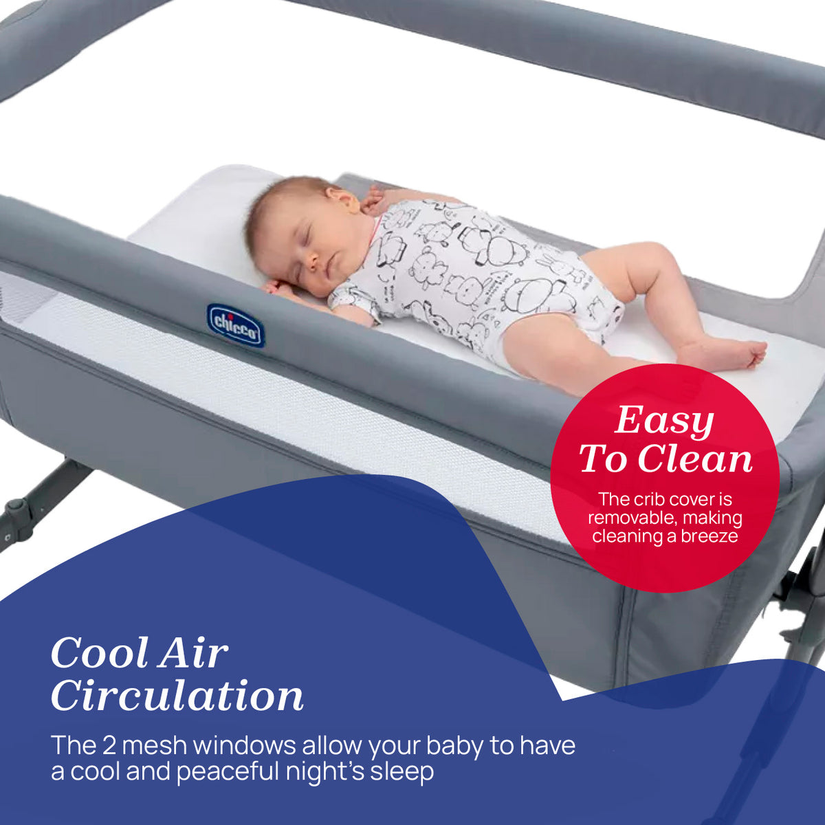 Chicco Next2Me Essential Bedside Crib