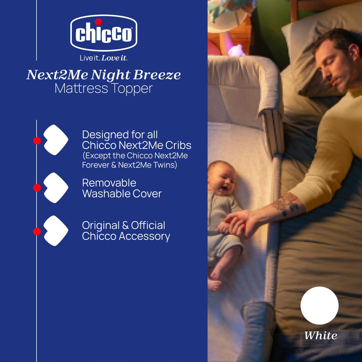 Chicco Next2Me Evo & Essential Mattress Cover