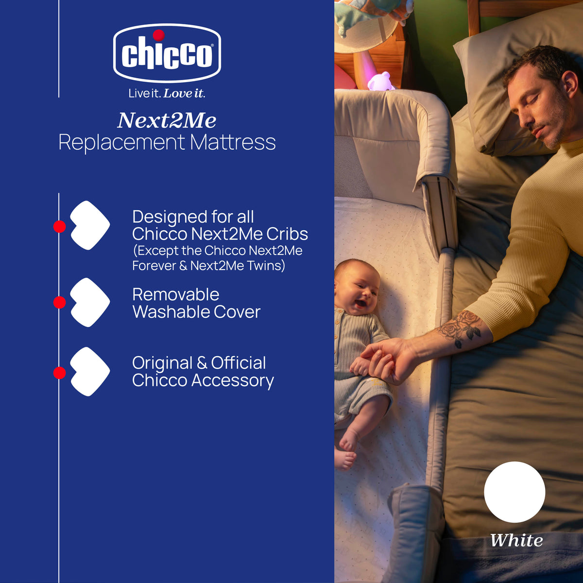 Chicco Next2Me Evo & Essential Replacement Mattress