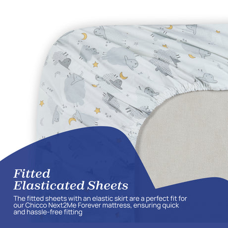 Chicco Next2Me Forever Crib Sheets (2-Piece)