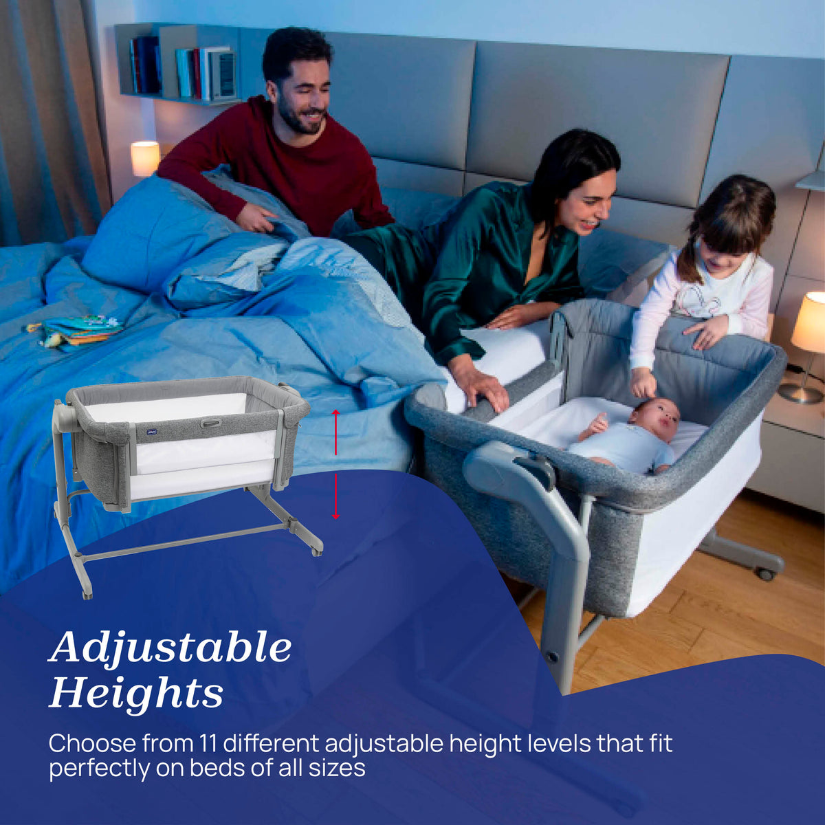 Chicco Next2Me Magic Evo Bedside Crib