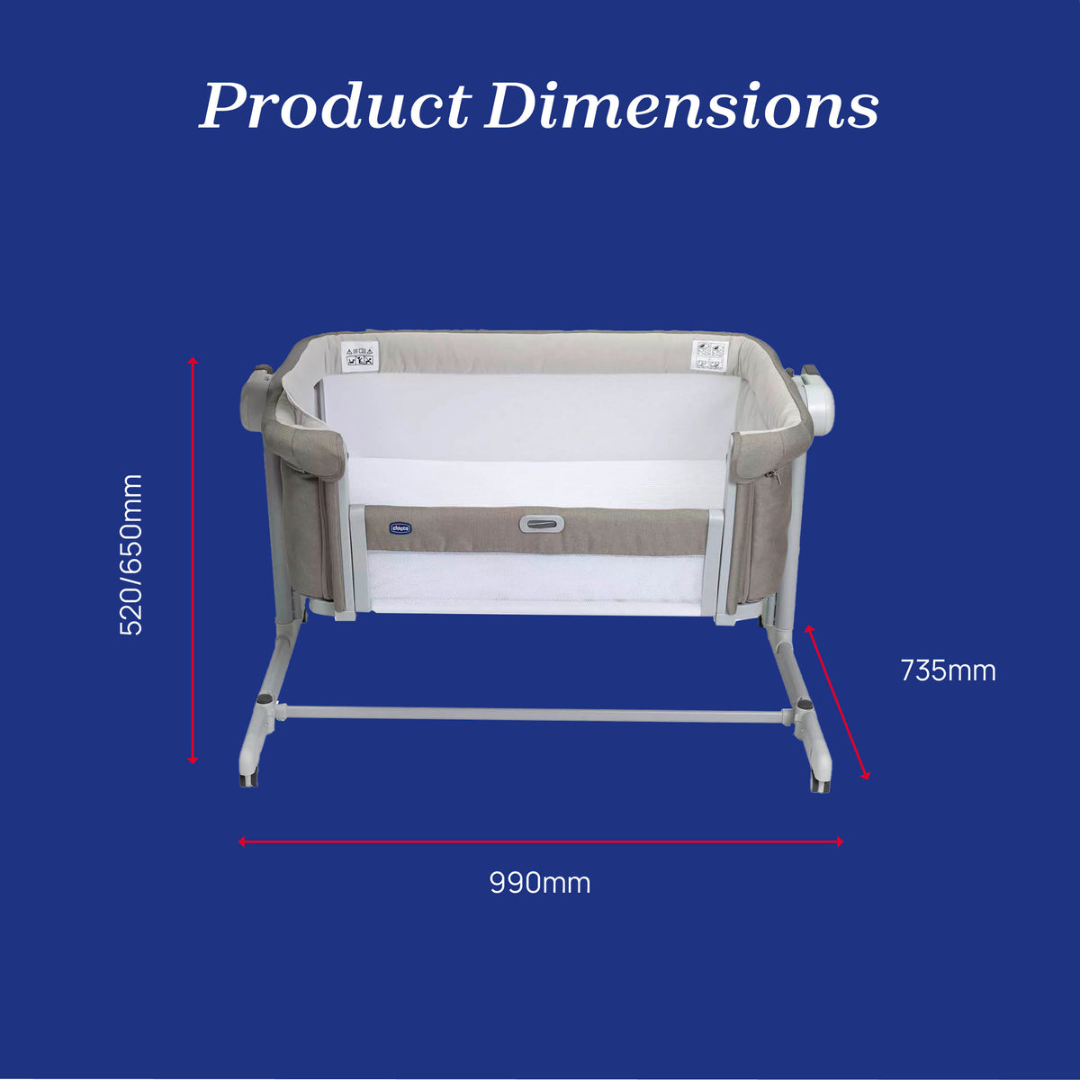 Chicco Next2Me Magic Evo Bedside Crib