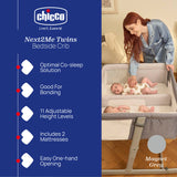 Chicco Next2Me Twins Bedside Crib