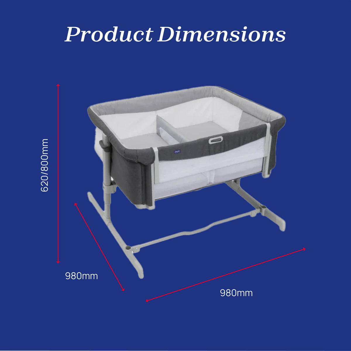Chicco Next2Me Twins Bedside Crib