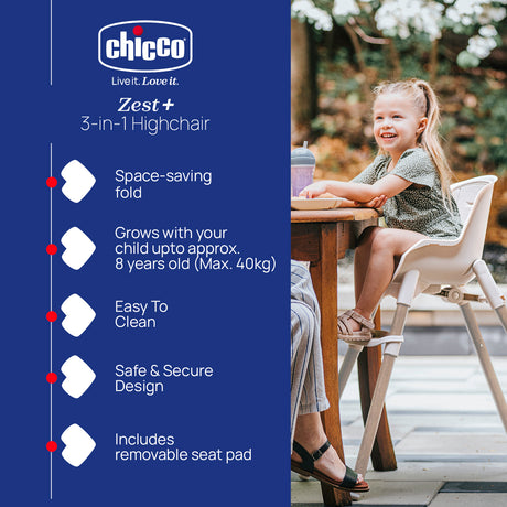 Chicco Zest Plus Highchair